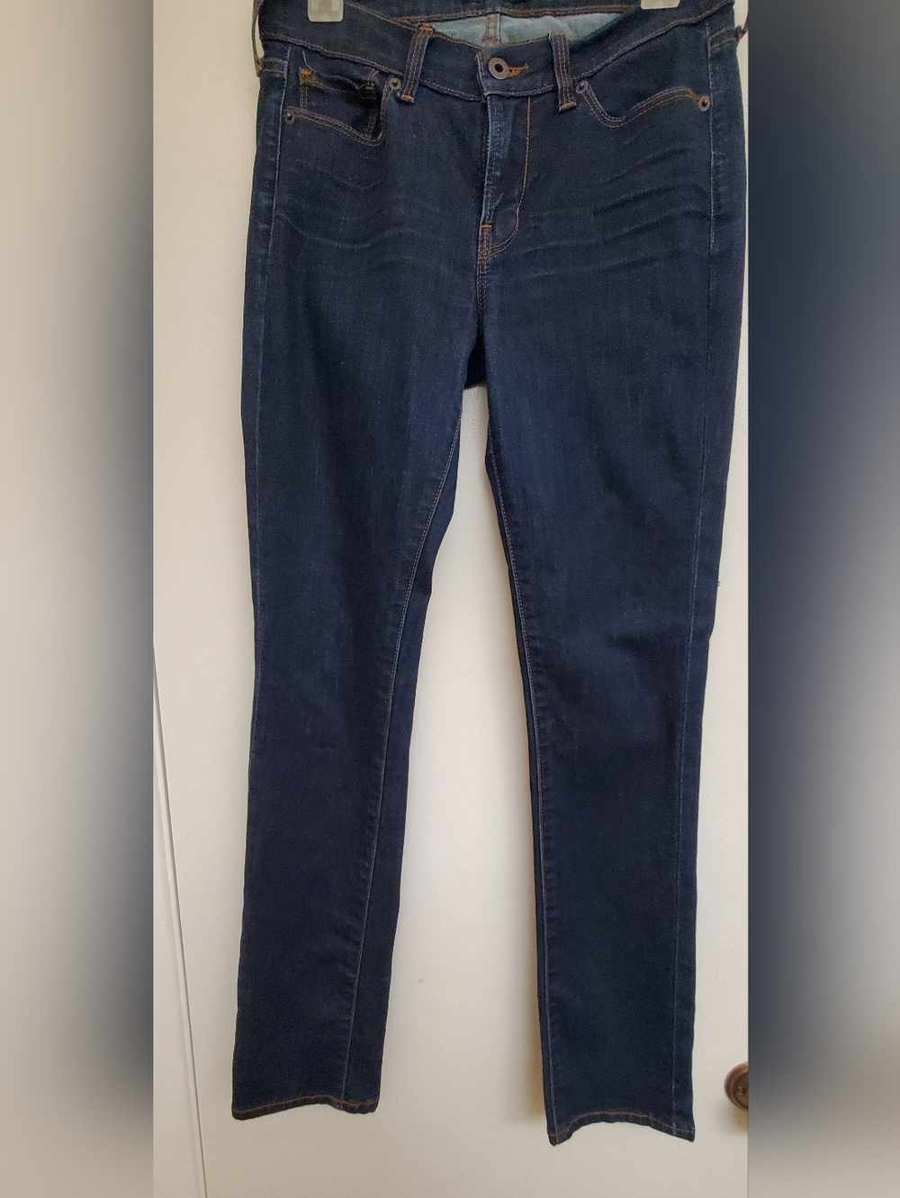 Lucky Brand Dark Indigo Skinny Jeans Size27